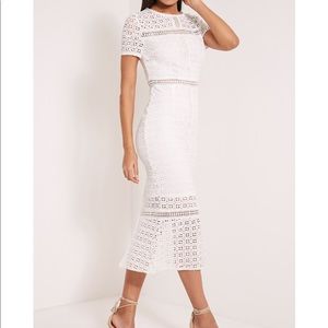NWT Crochet midi dress